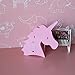 Glintee Unicorn LED Night Lamp Decorative Marquee Signs Battery Operated Light for Party Supplies -Wall Decoration for Living Room,Bedroom(Pink Unicorn Head)