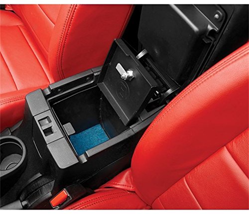 Bestop 42643-01 Center Console Lock Box for 2011-2018 Wrangler JK 2-Door & Unlimited