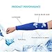 HongTeng 9 Pair Unisex UV Protection arm Sleeves Compression &Cooling Cover Sleeves for Cycling/Golf/Basketball/Other Sports