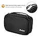ProCase Breast Pump Bag, Double Layer Breastmilk Pump Backpack Breast Milk Carrier for Breastfeeding Nursing Mom Work, Travel, Daycare -Coal Black