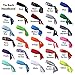 Headbands Tie on Headband for Women Men Running Athletic Hair Head Band Elastic Sports Sweat Basketball Sweatband Stetchy Yoga Workout Sweatbands Adjustable Non-Slip Moisture Wicking (Pink)