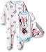 Disney Baby Minnie Mouse 3 Pc Set with Bib, Multi/Mint, 6/9 Months