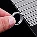 33 Pieces Ring Size Adjusters Invisible Ring Size Reducer for Any Size Loose Ring, Ring Adjuster with Jewelry Polishing Cloth, 3 Styles