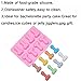 3 Pcs Pink Big Shape Silicone Mold for Birthday Single Party Hilarious Funny Baking Pan Handmade DIY Mousse Chocolate Fondant Soap Cake Ice Cube Mould Tool Novelty Cake Pans