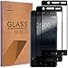 Mr.Shield [2-PACK] Designed For Nokia 5 [Tempered Glass] [Full Cover] [Black] Screen Protector with Lifetime Replacement
