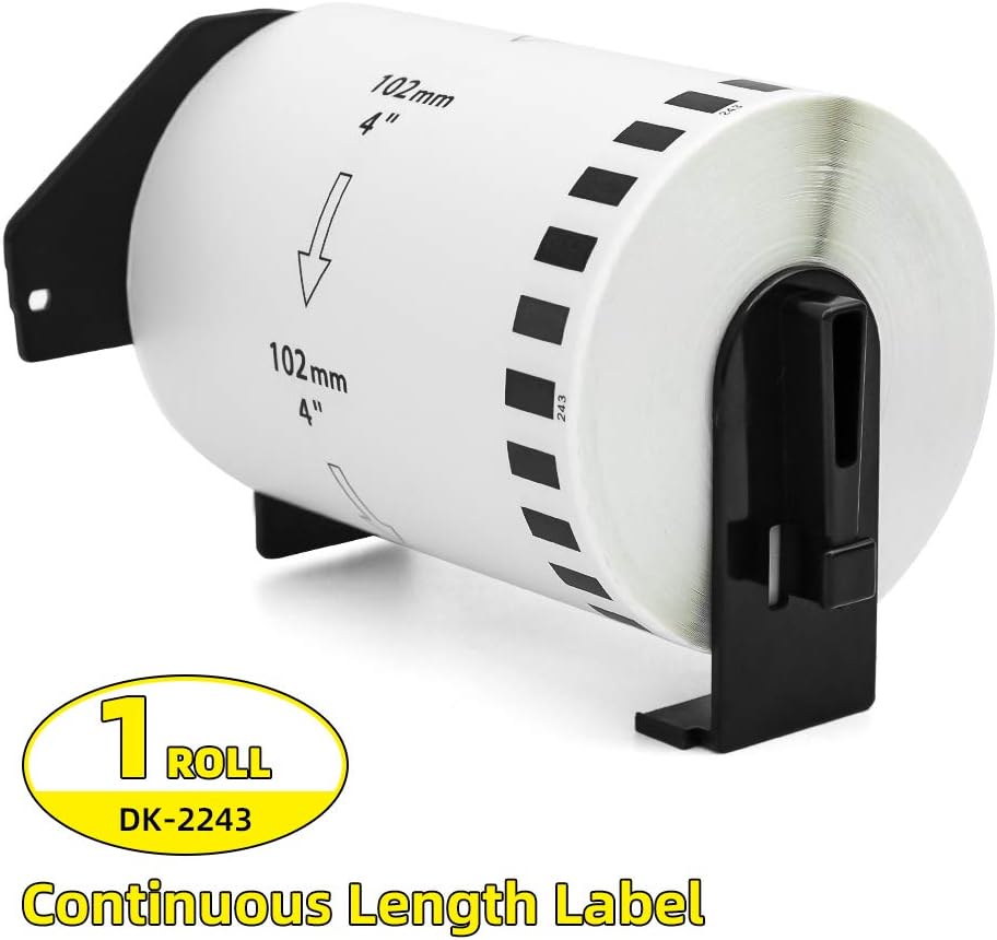 Shipping label Roll with Cartridge /Holder for Brother Label Printer QL