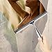 Veego Shower Window Squeegee, Stainless Steel Squeegee for Bathroom Mirror and Shower Door Wiper, Window Glass Cleaning