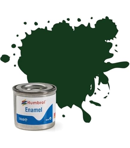 Amazon.com: Humbrol AA0864 78 Cockpit Green Matt - 14ml Enamel