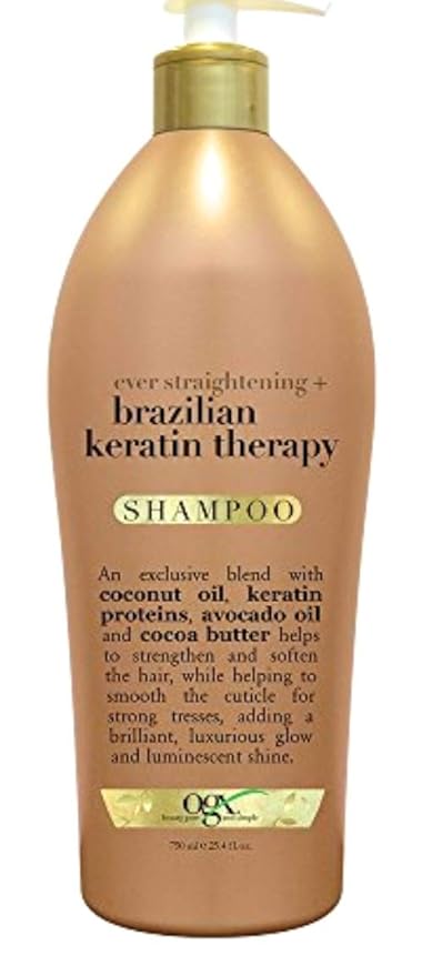 ogx ever straight brazilian keratin smooth shampoo