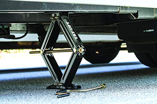 Eaz-Lift Pack of 2 24" RV Stabilizing Scissor Jack, Fits Pop-Up Campers and Travel Trailers, Can Support Up to 7,500 lbs. -(2 Pack) (48830) (Renewed)