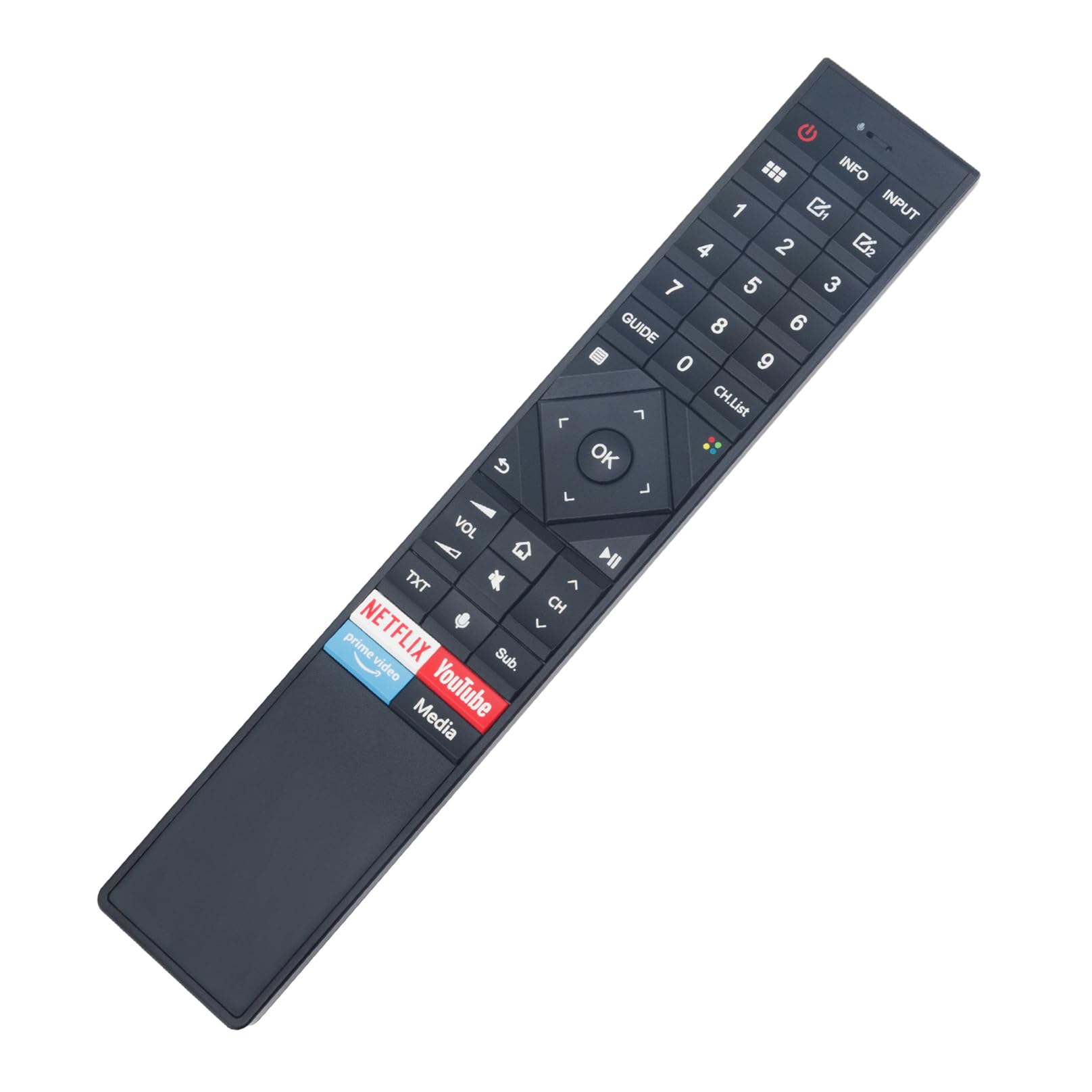 ERF3C70H Voice Replaced Remote Control -VINABTY-fit for Hisense Smart 4K TV remote control ERF3C70H ERF3B72H ERF3A72 ERF3A70 50U7QF 50U71QF