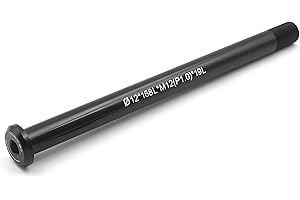 Bicycle Rear Thru Axle,12x142mm Thread Pitch 1.0 Mountain Bike Rear Axle Skewer for Cycling Repair Replacement Parts