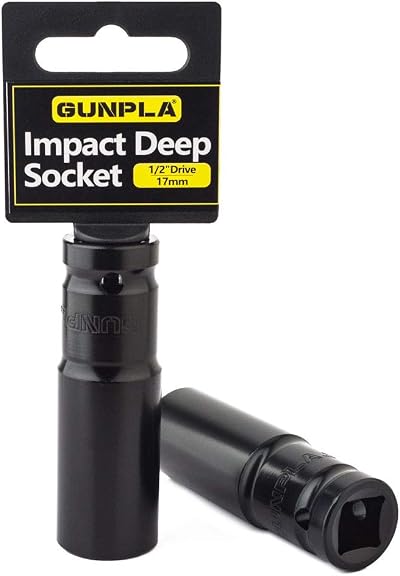 Gunpla 17mm Deep Impact Socket CR-V Chrome Vanadium High Torque