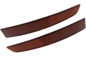 Bumper Reflector for VW for Jetta GLI for Autobahn/GLI SE/GLI SEL 2015-2016 & GLI 2016-2018 Set of 2 Rear Left and Right for 