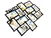 BestBuy Frames FAMILY Title Collage Picture Frame with 12 Openings for 4-Inch-by-6-Inch Photos