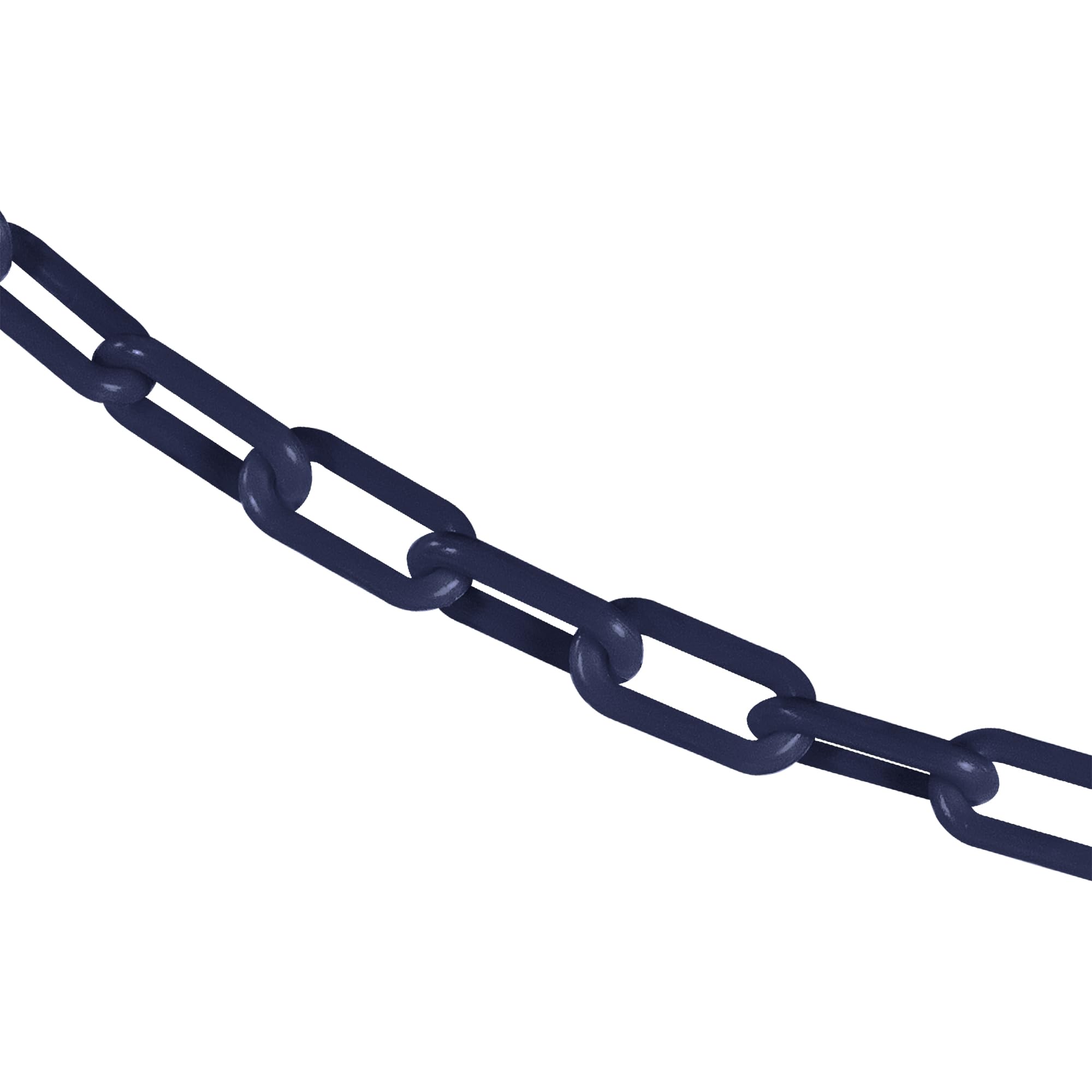 Mr. Chain Plastic Barrier Chain, Cobalt Blue, 1.5-Inch Link Diameter, 100-Foot Length (30066-100) Image