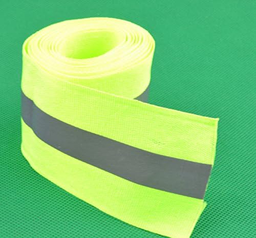 Reflective Tape Strip Sew-On Warning Safety Trim Fabric 3 Meters