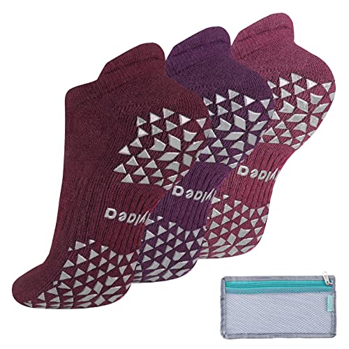 Hylaea Womens & Mens Non Slip Grip Socks with
