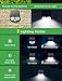 LITOM Solar Lights Outdoor IP67 Waterproof 3 Optional Modes Solar Motion Sensor Lights with Wide Angle -2 Pack