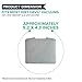 Think Crucial Replacement for Dirt Devil Style F45 Foam Exhaust Filter Fits Easy Lite Canister Vacuums, Compatible with Part # 2KQ0104000