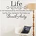 Wall Sticker, Hatop Life Is Not Measured By the Breaths We Take, but By the Moments That Take Our Breath Away Wall Lettering Stickers Quotes and Sayings Home Art