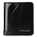FlyHawk RFID Blocking Genuine Leather Wallets for Men Biford Mini&Slim Size Wallet