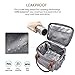 UTOTEBAG Cooler Bag Nylon Insulated Cooler Box Wide Open Lunch Bag Leak-Proof Lunch Tote Large Capacity Cooler Tote with Removable Shoulder Strap for Men/Picnic/Beach/Camping/Fishing(Grey)thumb 1