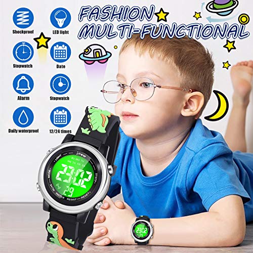 Reloj Impermeable, Relojes Para Niños Con Dibujos Animados En 3D, Relojes Impermeables Para