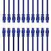 GearIT 20 Pack, Cat 6 Ethernet Cable Cat6 Snagless Patch 1 Foot - Computer LAN Network Cord, Blue primary
