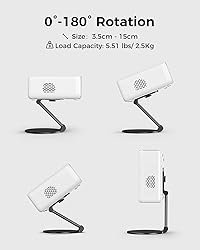 Aurzen Projector Foldable Stand, Ultra-Compact with