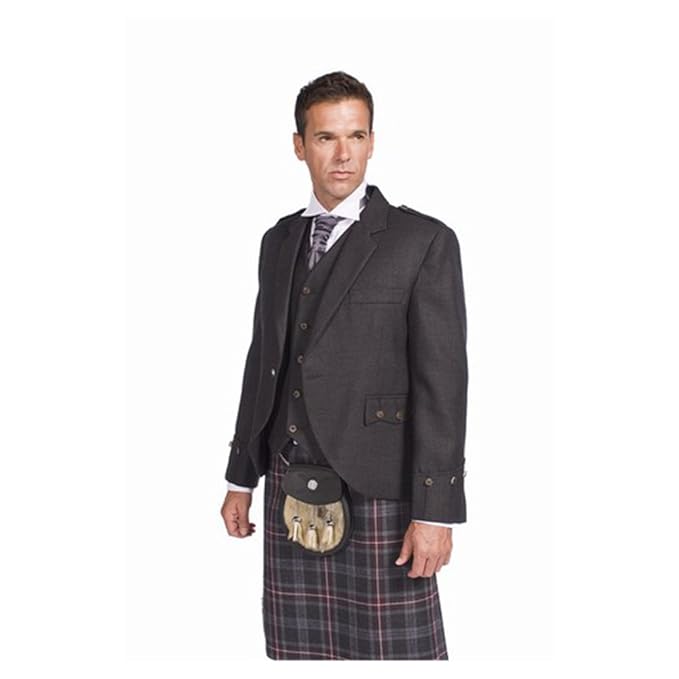 argyle kilt jacket
