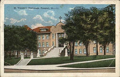 St Vincent S Orphanage Freeport Illinois Il Original Vintage