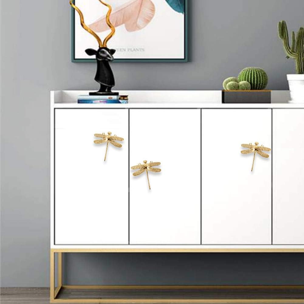 a forma di libellula camera casa Ototon Pomelli per mobili per armadio in  ottone Minuteria per mobili urban-earth.co.uk