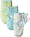 Summer Infant SwaddleMe Adjustable Infant Wrap, Dino Peek/Stripe/Sage, Boy, Small/Medium