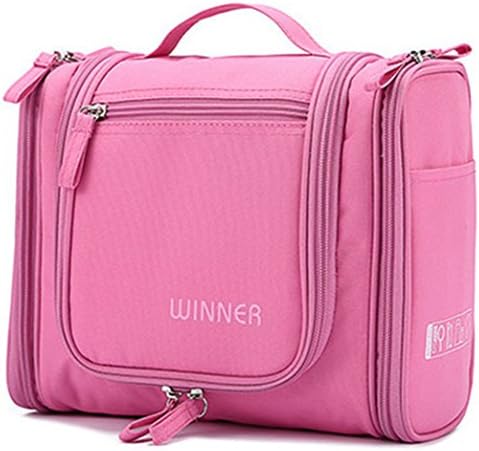 Premium Toiletry Bag By SiYang - Extra Large Travel Essentials Organizer - Durable Hanging Hook - For Men &amp; Women - Perfect For Accessories, Cosmetics, Personal Items, Shampoo, Body Wash