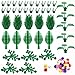 SPRITE WORLD Block Parts Compatible for Major Brand Garden Flower Tree Plant Set Building Toy Trees Plants Flowers