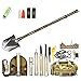 BANG TI Military Folding Shovel 30 in 1 Multifunction w/Waterproof Flashlight + Chainsaw Outdoor Survival Kit