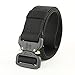 Hunter Men's Tactical Belt, Military Style Webbing Riggers Web Belt with Heavy-Duty Quick-Release Metal Buckle