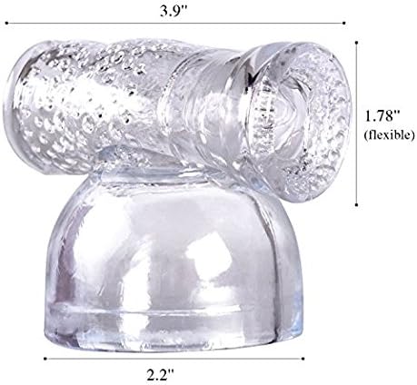 Massager Attachment Accessories (Clear)