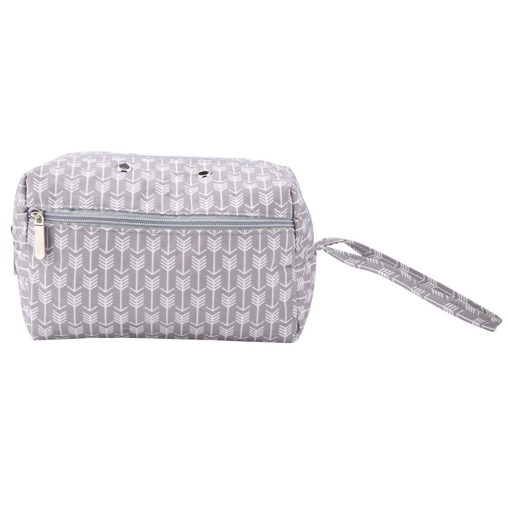 Hyuduo Knitting Bag for Yarn Skeins & Crochet Hooks Large Capacity Yarn Tote Organizer with Compartments, Tangling-Prevention Design, Easy-Carry Square Crochet Bag (Purple)