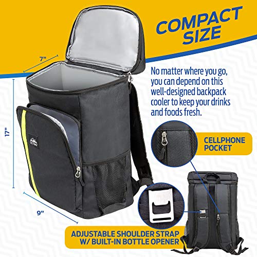 Outrav Camping Backpack Cooler Fully Insulated Cooling Bag with