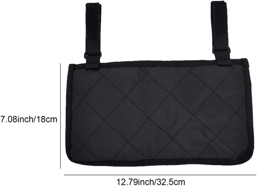 Gobesty Secure Storage Bag for Wheelchairs, Mobility Aid Wheelchair