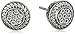 Amazon Essentials Sterling Silver Diamond Accent Round Stud Earrings, (previously Amazon Collection)