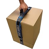 8&rsquo; Carry Strap with Handle | Adjustable Belt | Easy, Safe, Secure, Lifting, Moving, Carrying Heavy Boxes, Groceries | Best Luggage Strap (Strap-A-Handle 8ft. Length, 50lb. Capacity)
