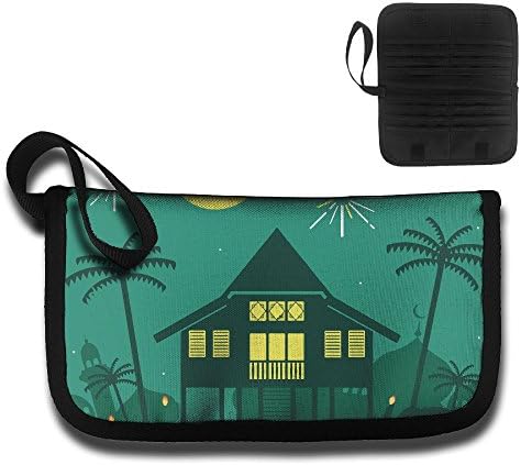 Hari Raya Aidilfitri Multi-function Travel Document Receipt And Receipt Bag Fashion Printing Card Package