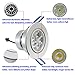 Lemonbest® Ultra-Thin LED Recessed Ceiling Light with Junction Box, 2700K Warm White, Dimmable Can-Killer Downlight, 10W CRI 90+, 650LM High Brightness, Recessed Ceiling Lights for Home Improved