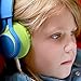 Kids Headphones, HD30 Volume Limiting Over Ear Kids Headset with Microphone for Boys Girls and iPad Tablets Computer Laptops Android Smartphone (Blue/Green)