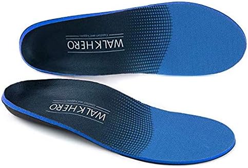 Plantar Fasciitis Feet Insoles Arch Supports Orthotics Inserts Relieve Flat Feet, High Arch, Foot Pain