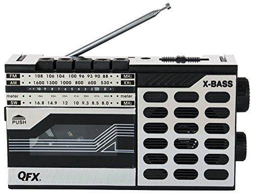 QFX J-7 Boombox Cassette Recorder