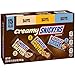 SNICKERS Creamy Singles Size Square Bars Valentine's Day Chocolate Candy Assortment, 21-Ounce 15-Count Variety Box